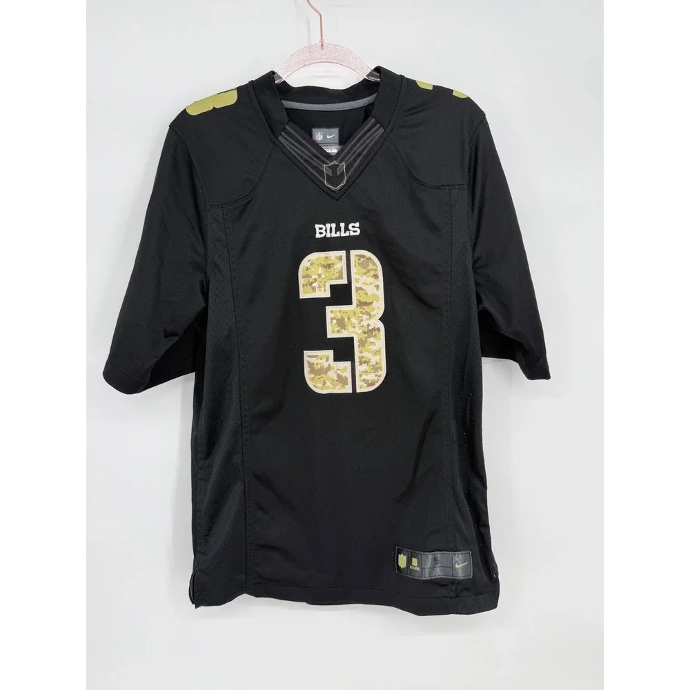 Nike‎ Buffalo Bills Salute to Service Camo NFL Jersey EJ Manuel Size S